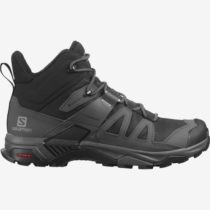 Salomon X ULTRA 4 MID GORE-TEX Muške Cipele Za Planinarenje Crne Plave | 0Z7HSoDx