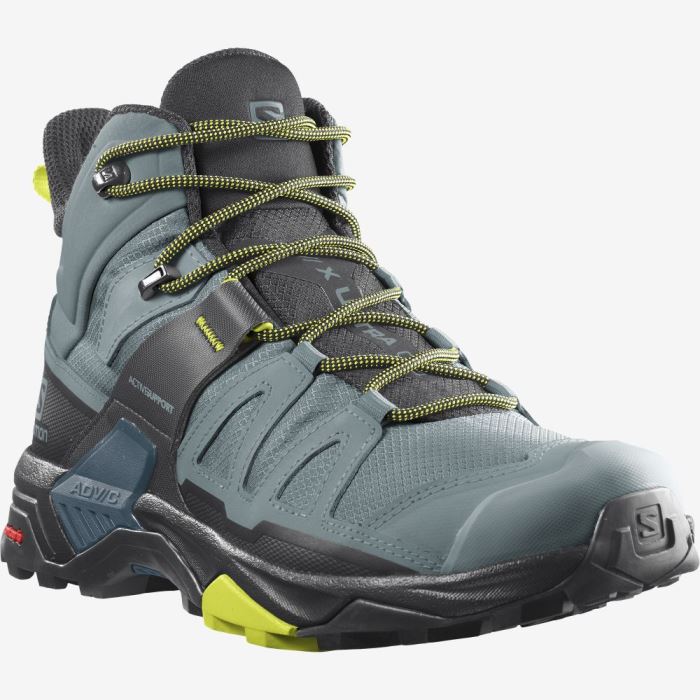 Salomon X ULTRA 4 MID GORE-TEX Muške Cipele Za Planinarenje Crne Roze | KfNHInUy