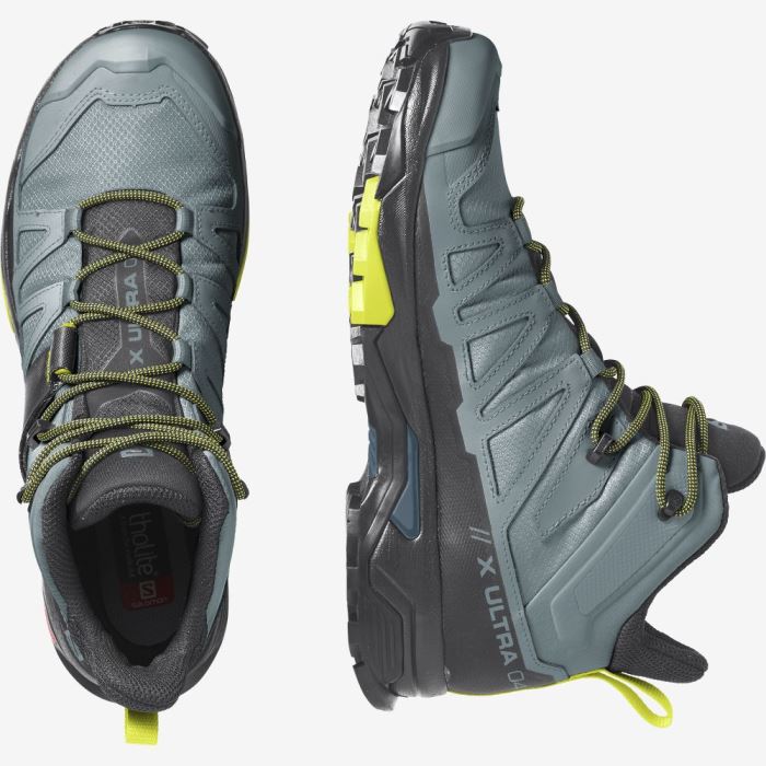 Salomon X ULTRA 4 MID GORE-TEX Muške Cipele Za Planinarenje Crne Roze | KfNHInUy