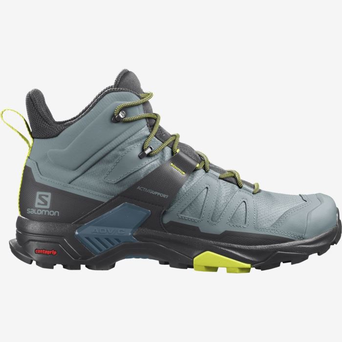 Salomon X ULTRA 4 MID GORE-TEX Muške Cipele Za Planinarenje Crne Roze | KfNHInUy