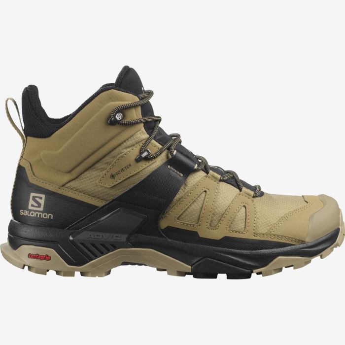 Salomon X ULTRA 4 MID GORE-TEX Muške Cipele Za Planinarenje Crne | nDMps1iS