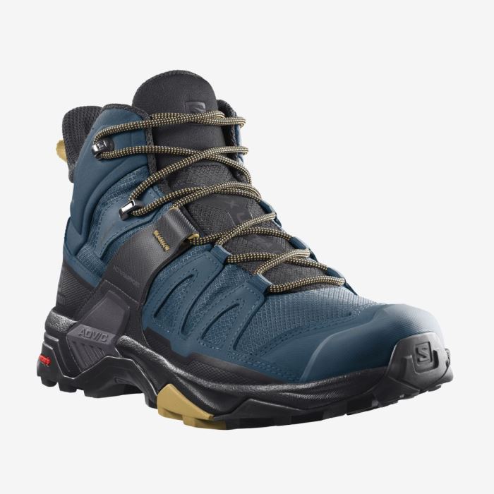 Salomon X ULTRA 4 MID GORE-TEX Muške Cipele Za Planinarenje Plave Crne | vLZ3oUyu