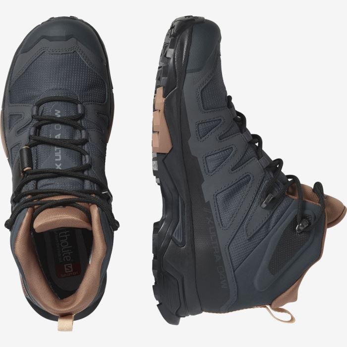 Salomon X ULTRA 4 MID GORE-TEX Ženske Cipele Za Planinarenje Krem | NToIuxle