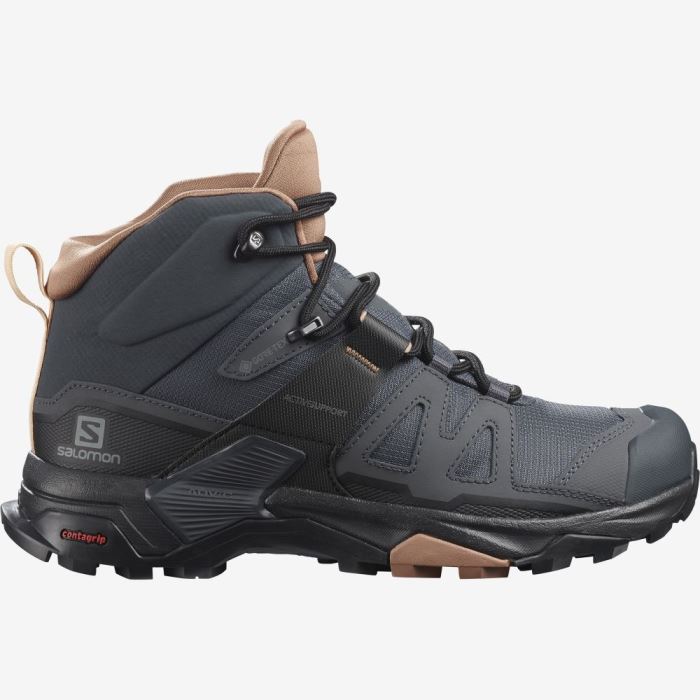 Salomon X ULTRA 4 MID GORE-TEX Ženske Cipele Za Planinarenje Krem | NToIuxle