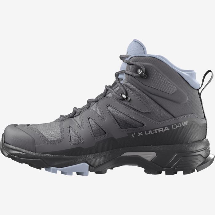 Salomon X ULTRA 4 MID GORE-TEX Ženske Cipele Za Planinarenje Crne Plave | T9qe3GNu