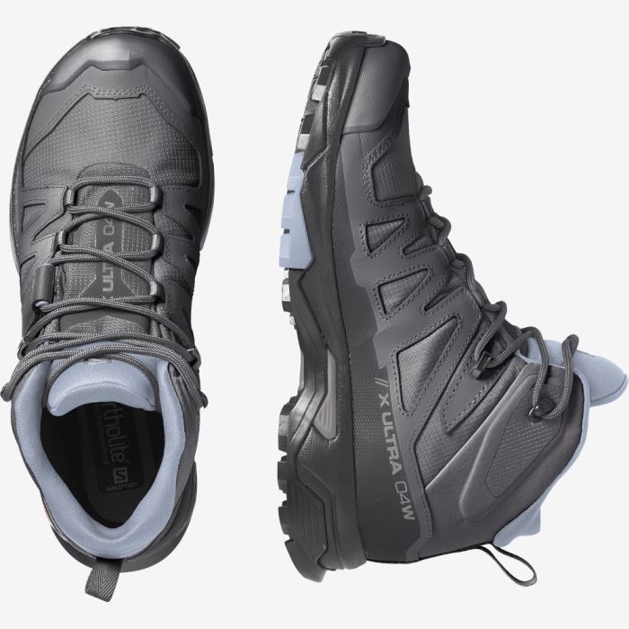 Salomon X ULTRA 4 MID GORE-TEX Ženske Cipele Za Planinarenje Crne Plave | T9qe3GNu