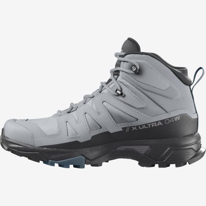 Salomon X ULTRA 4 MID GORE-TEX Ženske Cipele Za Planinarenje Crne Plave | nVmXG1Vh