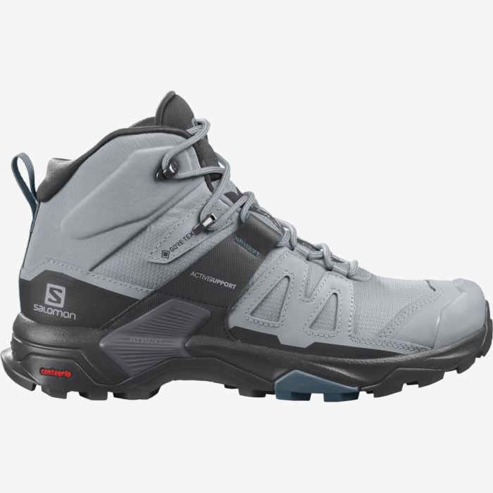 Salomon X ULTRA 4 MID GORE-TEX Ženske Cipele Za Planinarenje Crne Plave | nVmXG1Vh