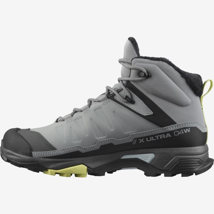 Salomon X ULTRA 4 MID WINTER THINSULATE™ CLIMASALOMON™ WATERPROOF Ženske Cipele Za Hodanje Crne | mcy5rFSj