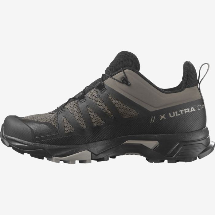 Salomon X ULTRA 4 Muške Cipele Za Planinarenje Crne Kaki Boja | yPTEjXuS