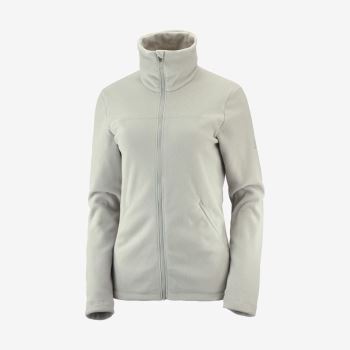 Salomon ESSENTIAL COSY FLEECE Ženske Midlayers Wrought Iron | IjByy1Ki