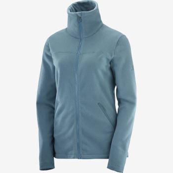 Salomon ESSENTIAL COSY FLEECE Ženske Midlayers Plave | flD9neRf