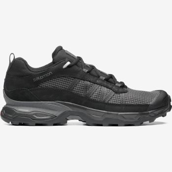 Salomon SHELTER LOW LEATHER Muške Patike Crne Crne | 2WdEz2LK