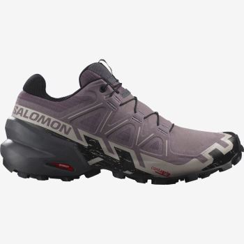 Salomon SPEEDCROSS 6 Ženske Tenisice Za Trčanje Crne Sive Roze | eBvgghJX