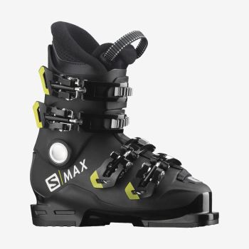 Salomon S/MAX 60 RT Dječje Ski Boots Crne Zelene | ZRMBmleu