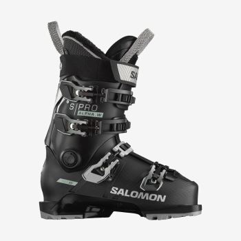 Salomon S/PRO ALPHA 80 Ženske Ski Boots Crne Bijele Srebrne | BydqEnk7