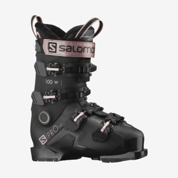 Salomon S/PRO HV 100 Ženske Ski Boots Crne Roze Zlatne | gtBSzgth