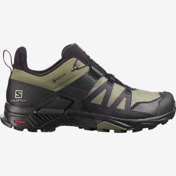 Salomon X ULTRA 4 GORE-TEX Muške Cipele Za Planinarenje Tamno Zelene Crne Maslinasto Zelene | rUiU9NYX